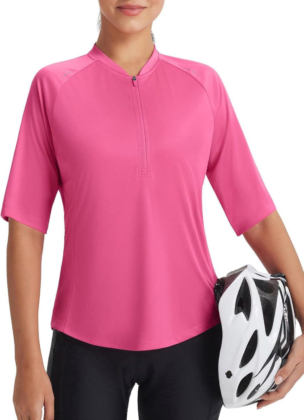 baleaf Women's Cycling Jersey Bike Shirts Half Sleeve Running