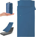 Camping Sleeping Pad Sheet & Sleeping Bag Liner 2-in-1 Camping Sheets