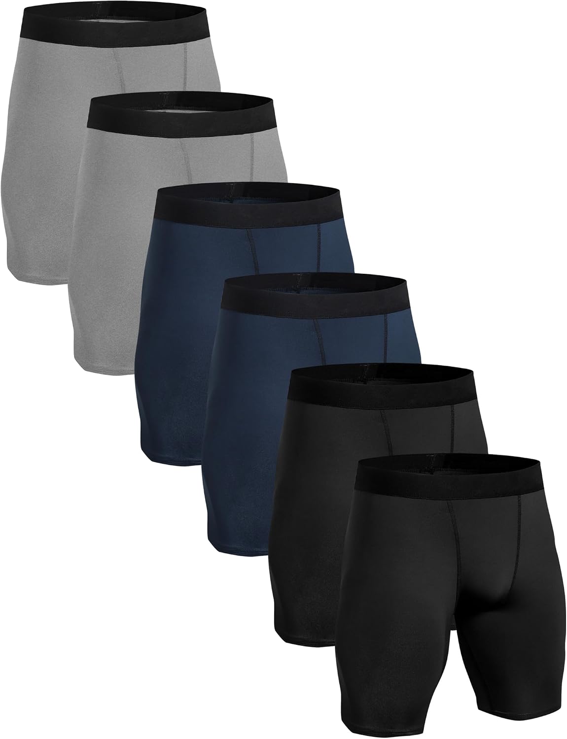 HovSiyla Compression Shorts Men Performance Sports Workout Athletic Running Underwear Shorts Spandex