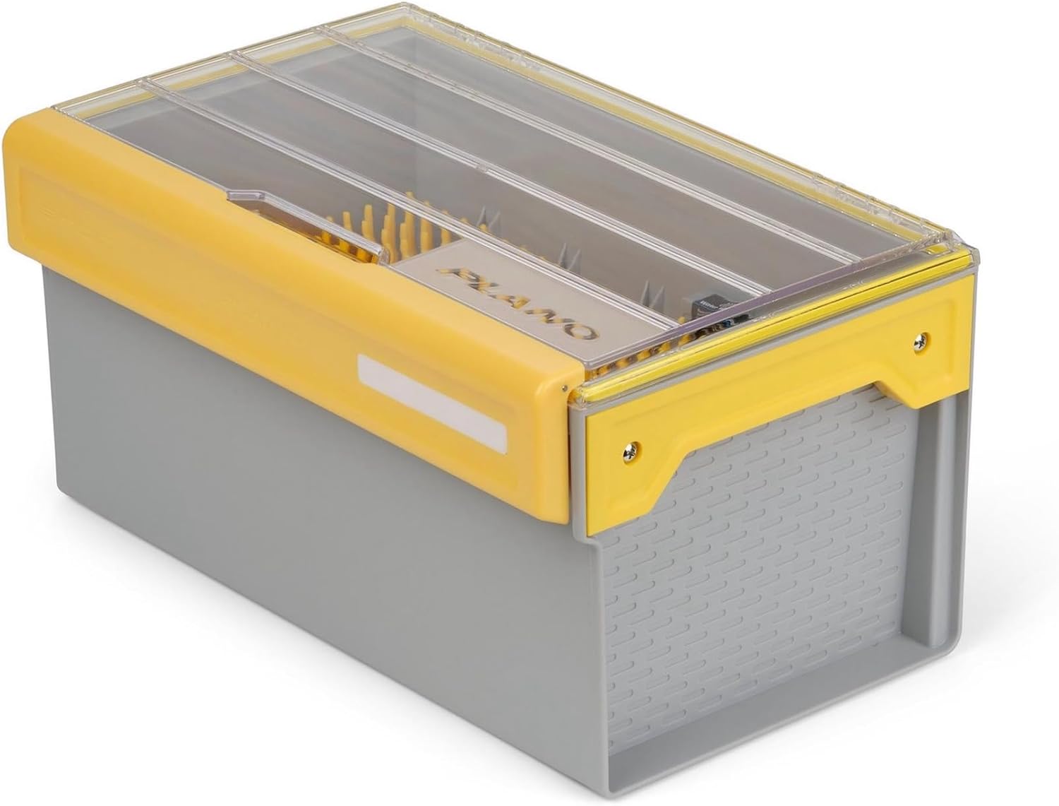 Plano Edge Master Crankbait XL Tackle Storage | Premium Tackle Organization with Rust Prevention, Clear/Yellow