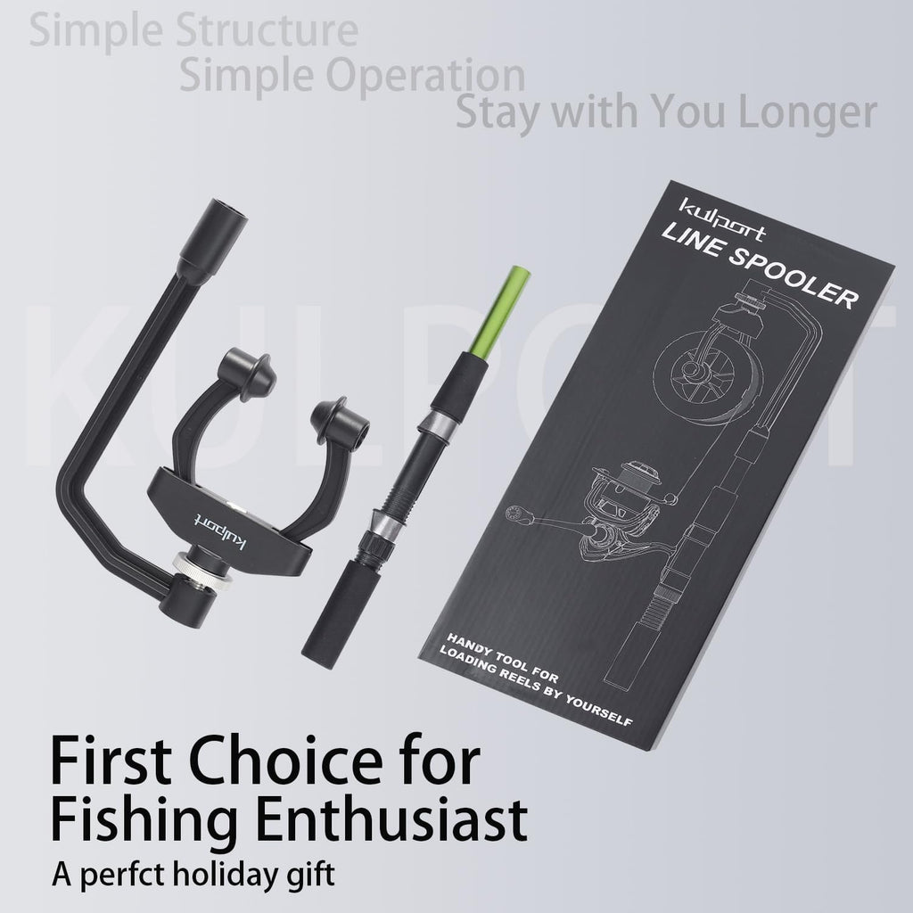 Fishing Line Spooler, Adjustable line Winder,No Line Twist, Portable for Casting & Spinning and Trolling Reel
