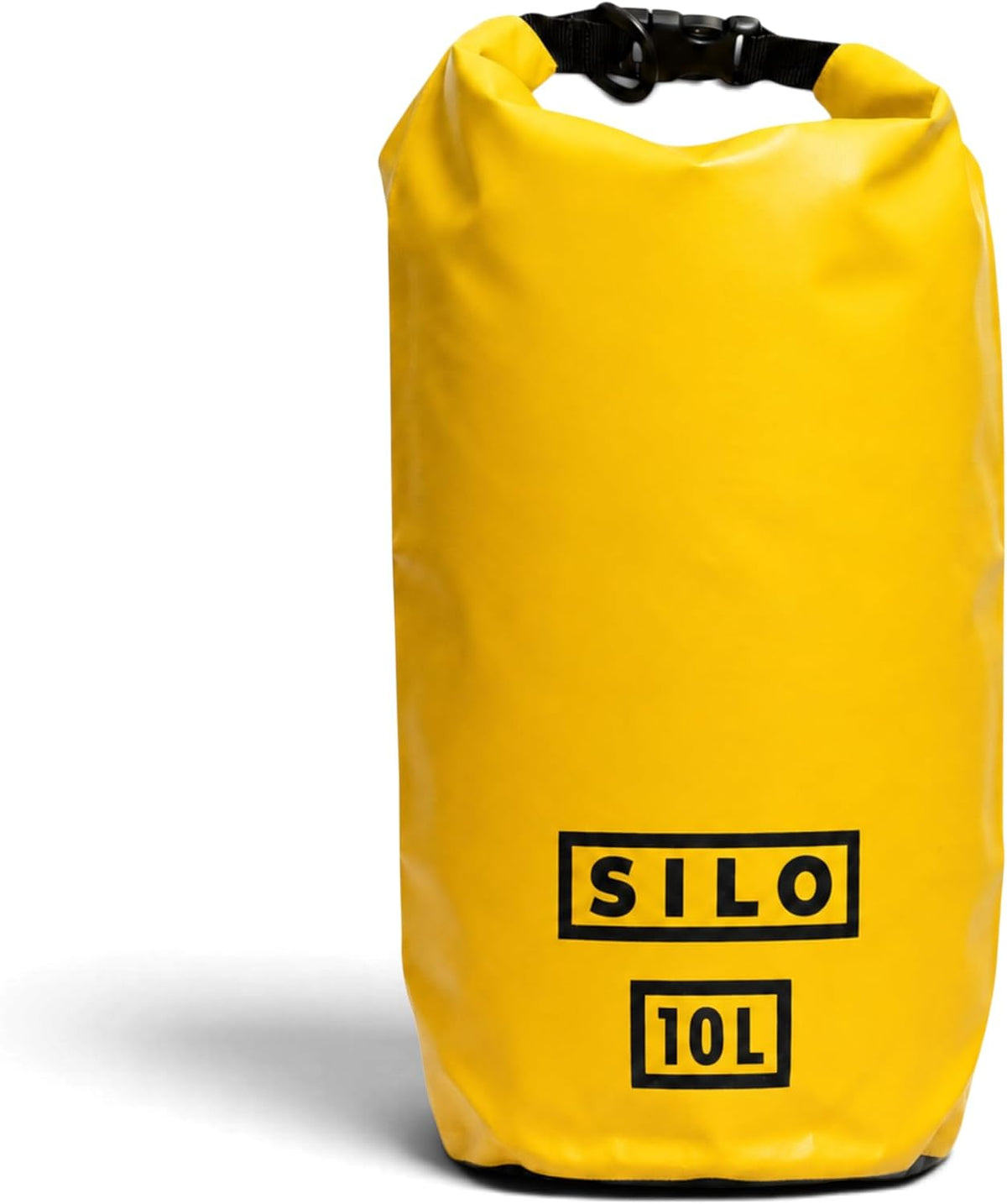 SILO Dry Drop 10L Waterproof Dry Bag - Ultralight Roll-Top Gear Bag for Trail Running, Ultramarathon Crew Drop, Kayaking, SUP, Hiking, Camping, Beach - 500D PVC, Shoulder Strap Pink