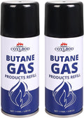 115ml Pure Butane Refill, Premium Fuel for Torch & Lighter (2 Can)