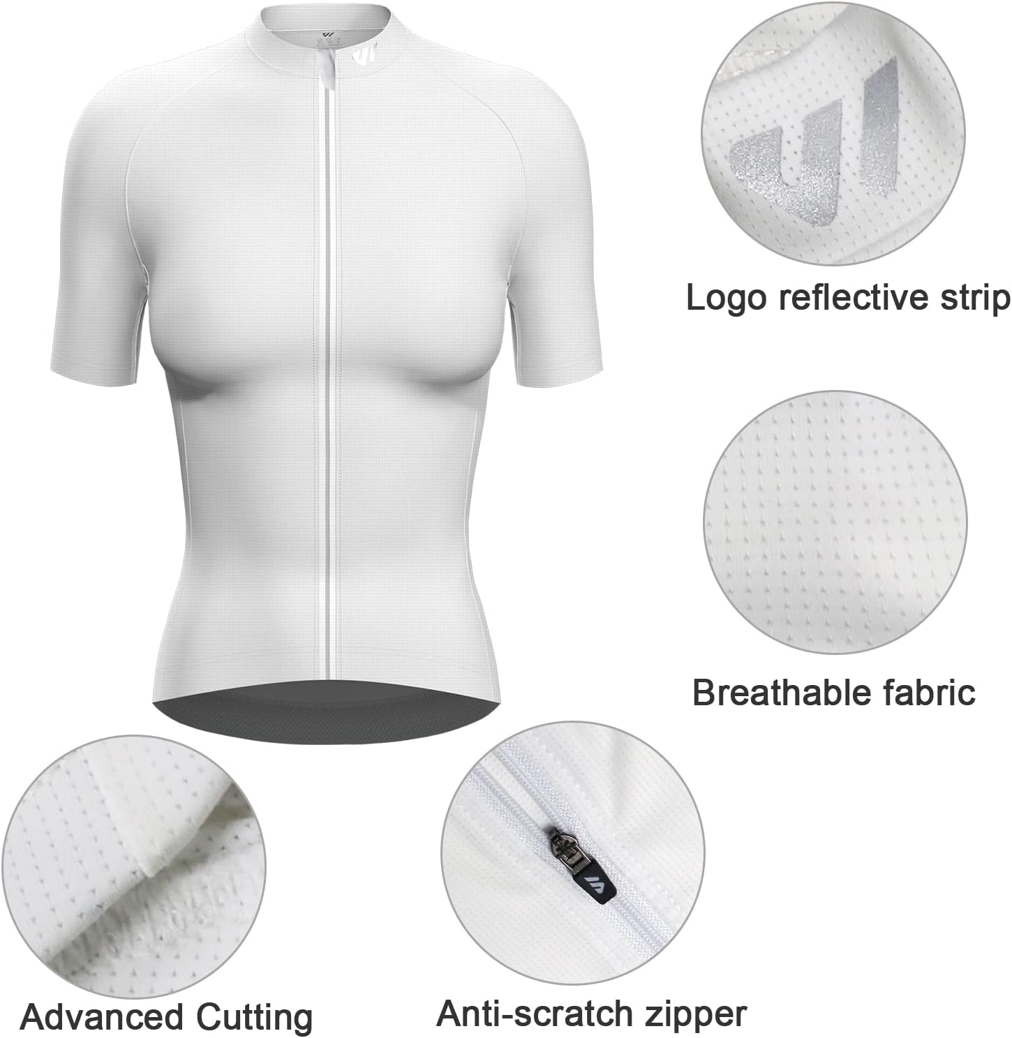 Wulibike Cycling Jersey Women Long Sleeve,Bike Shirts for Women Biking Tops Breathable Cycle Jerseys with 4 Pockets