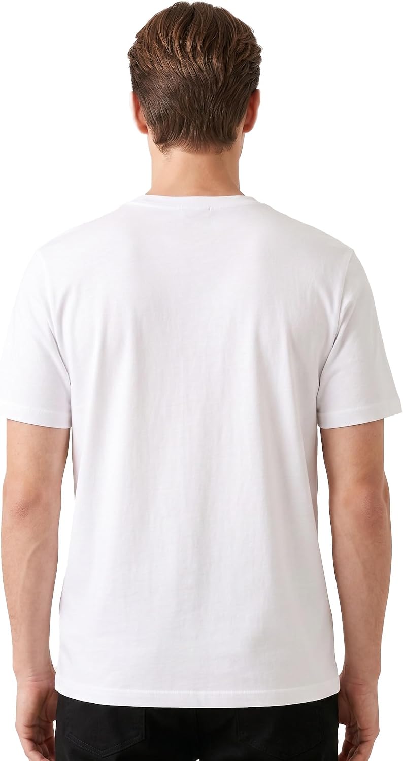 Kinglaman 1/4/5/6 Pack Men's Workout Gym Dry Fit Short Sleeve T Shirts