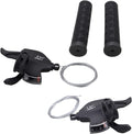 WEEROCK Bike Shifter Lever 18 Speeds 3X6 Thumb Gear Shift Lever for Mountain Bicycle