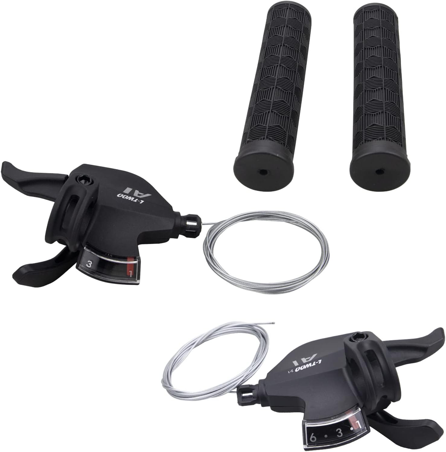 WEEROCK Bike Shifter Lever 7 Speeds Right Thumb Gear Shift Lever for Mountain Bicycle