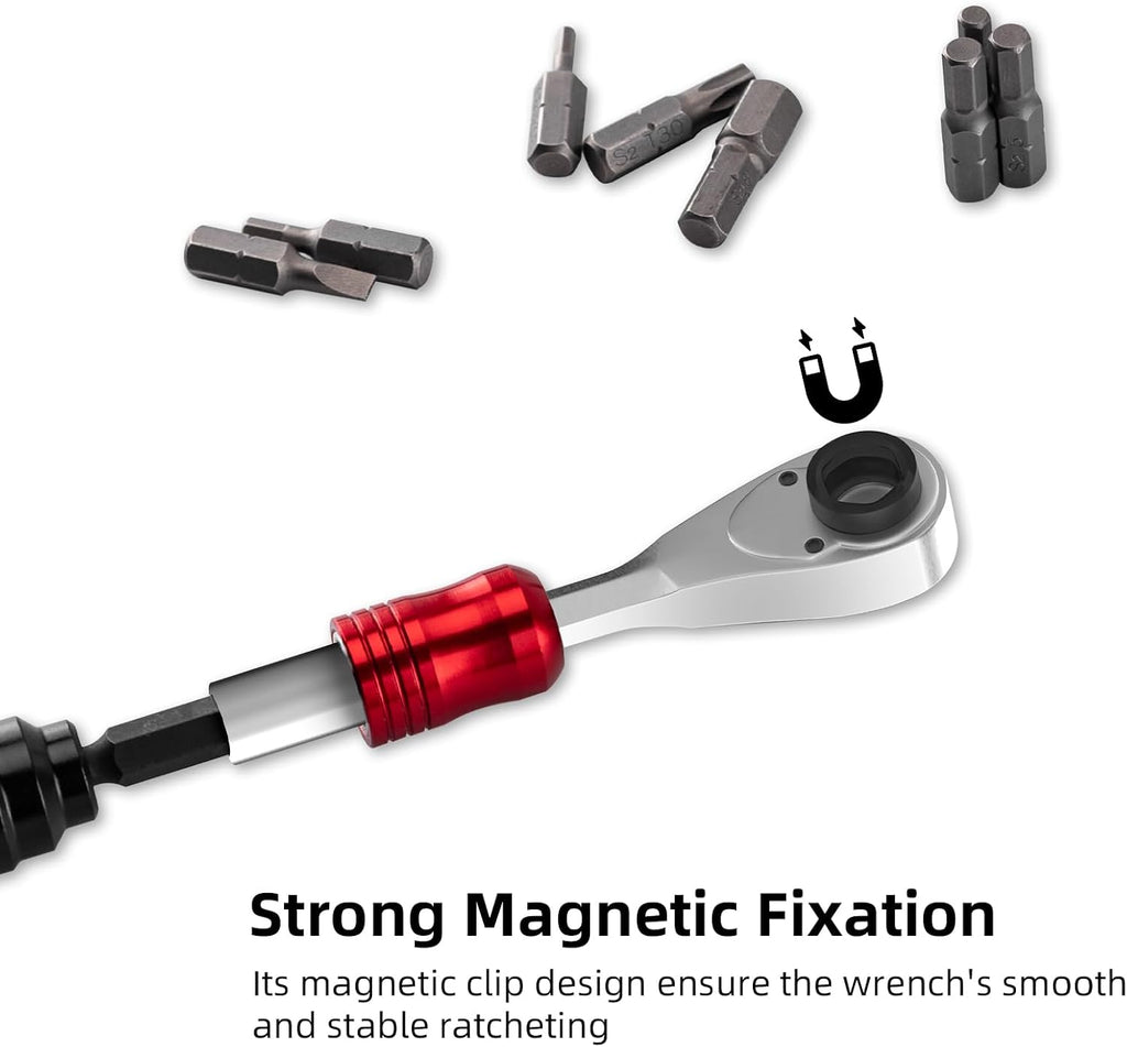 ROCKBROS 14‑in‑1 Bike Tool Magnetic Repair Tool Kit Reversible Wrench