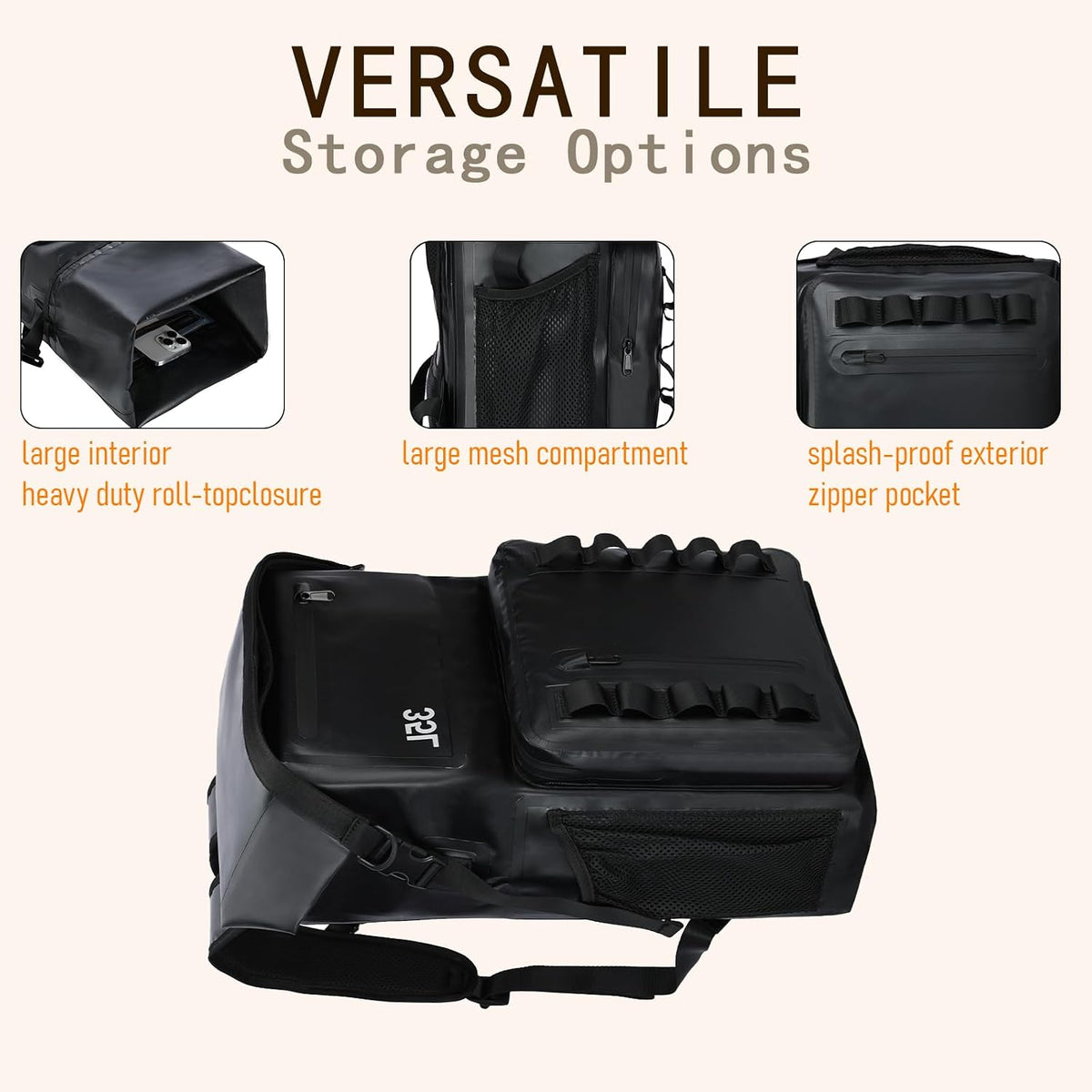Waterproof Roll Top Dry Bag,Floating Heavy Duty Hiking Backpack,wet bags