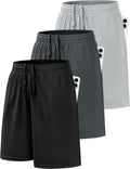 BVNSOZ Boys Basketball Athletic Shorts with Pockets