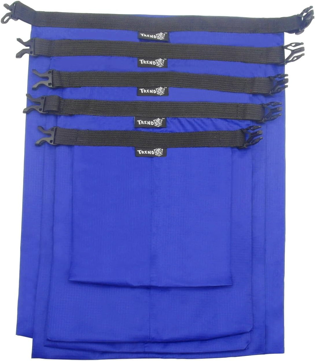 TRENDBOX Roll Top Waterproof Dry bag Kit Storage Compression Bag Sack Poch Packing Organizers Water Resistant Camping Travel