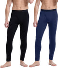 BAMBOO COOL Men's Thermal Underwear Lightweight Fleece Lined