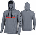 Fishing Shirts for Men,UPF50 Hooded Long Sleeve with Gaiter, Sun Protection Dry Fit Apparel, Face Mask, Fishing Clothes