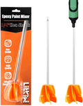 New Paint Mixer Drill Attachment with 1/4"Hex Shank Quick Chuck Drill