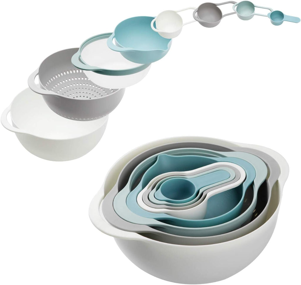 Pantula Mixing Bowls-Plastic Nesting Set of 8, Rv Camper Accessories