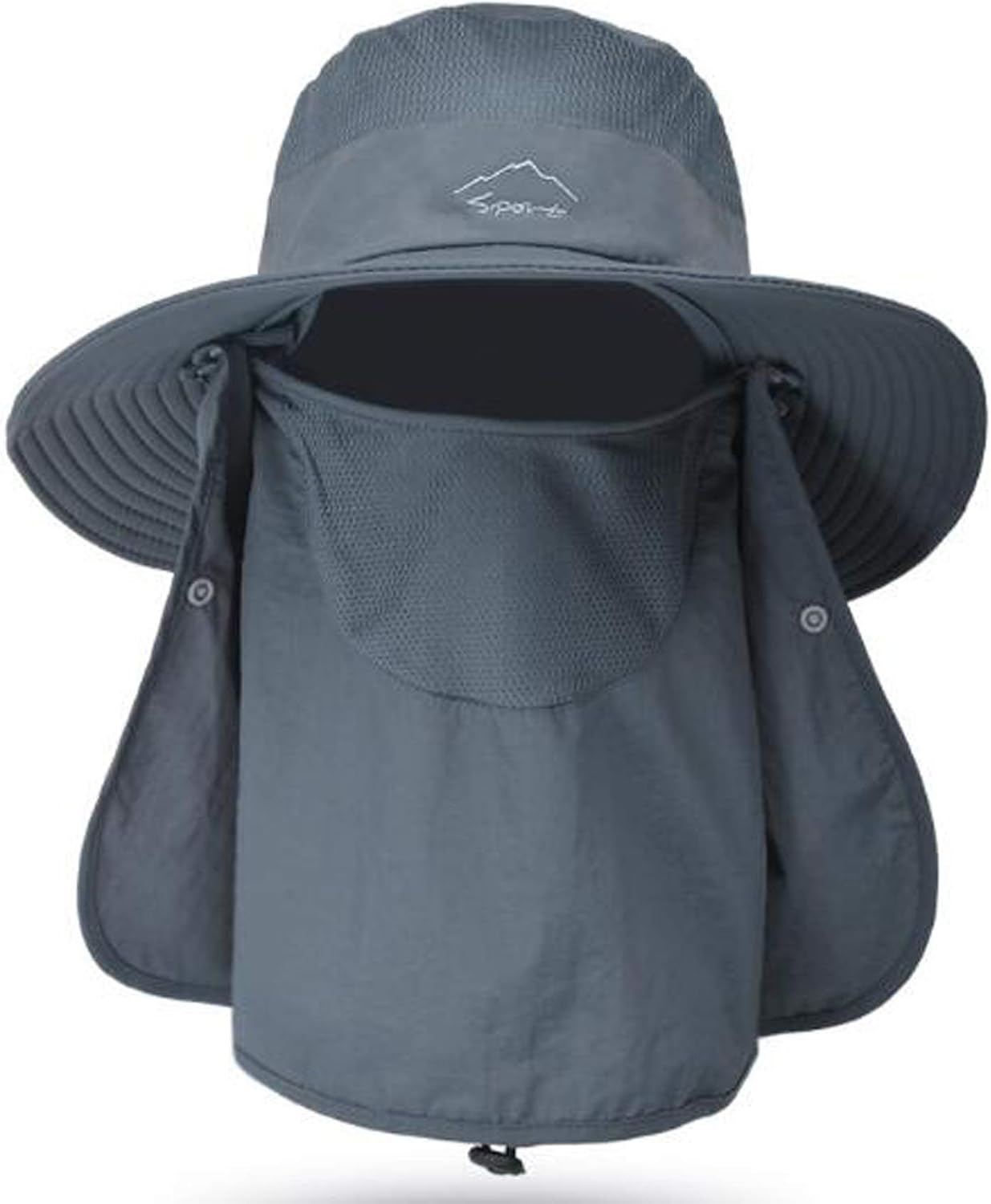 Fishing Hat for Men & Women, Sun Protection Hat with Face Cover & Neck Flap