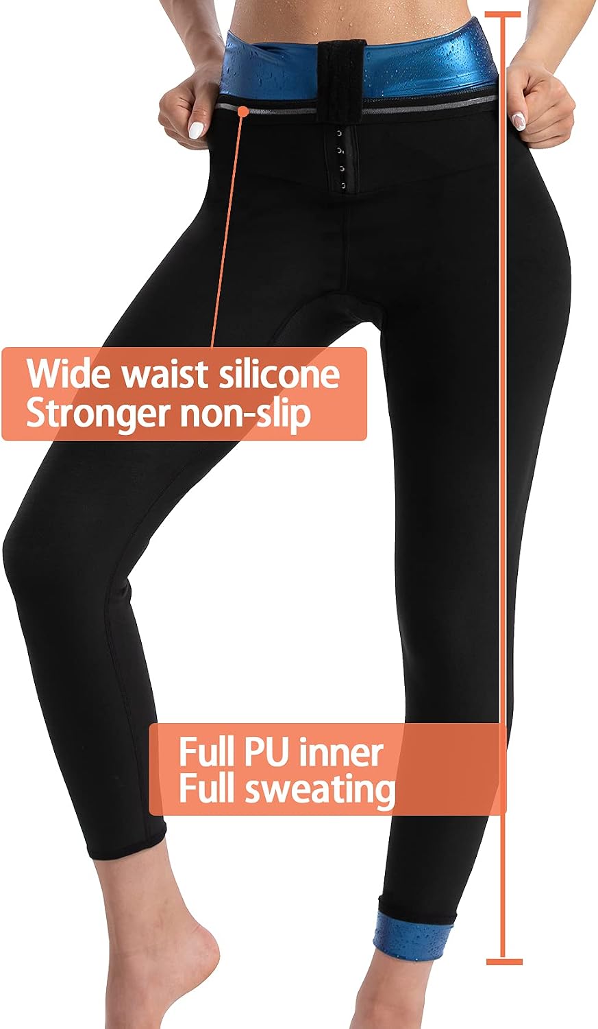 Sauna Pants Women Slimming Leggings Heat Trapping Workout