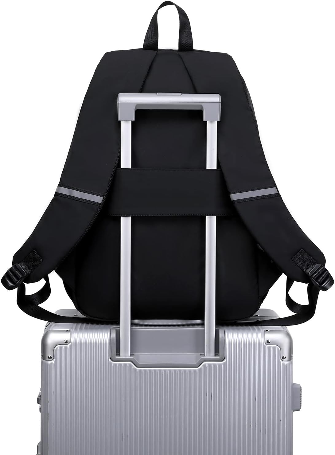 abshoo Big Student Laptop Backpack For College Women Middle High School Teen Girls Bookbag Travel Daypack (Black)