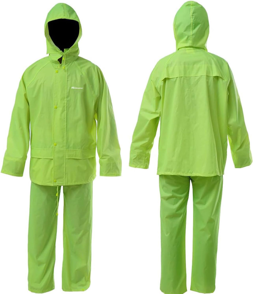 Rain Suits for Men Women Waterproof Work Lightweight Rainwear Rain Coat Rain Gear