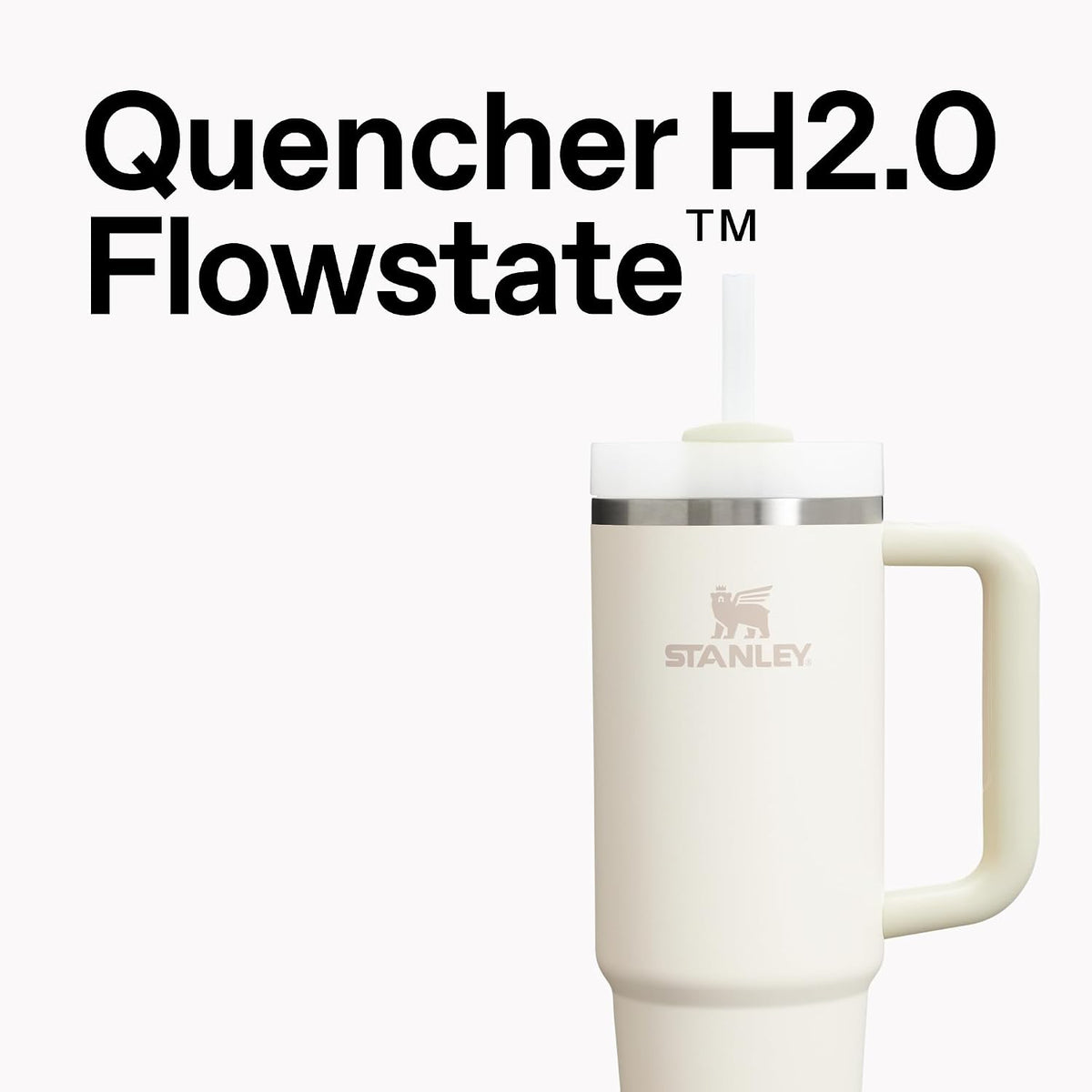 STANLEY Quencher H2.0 Flow State Tumbler, 30 oz, Blue Sky