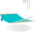 Lazy Daze Double Olefin Quick Dry Hammock with Spreader Bar for Outdoor