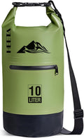 HEETA Waterproof Dry Bag Backpack with Zippered Pocket 5L/10L/20L/30L/40L