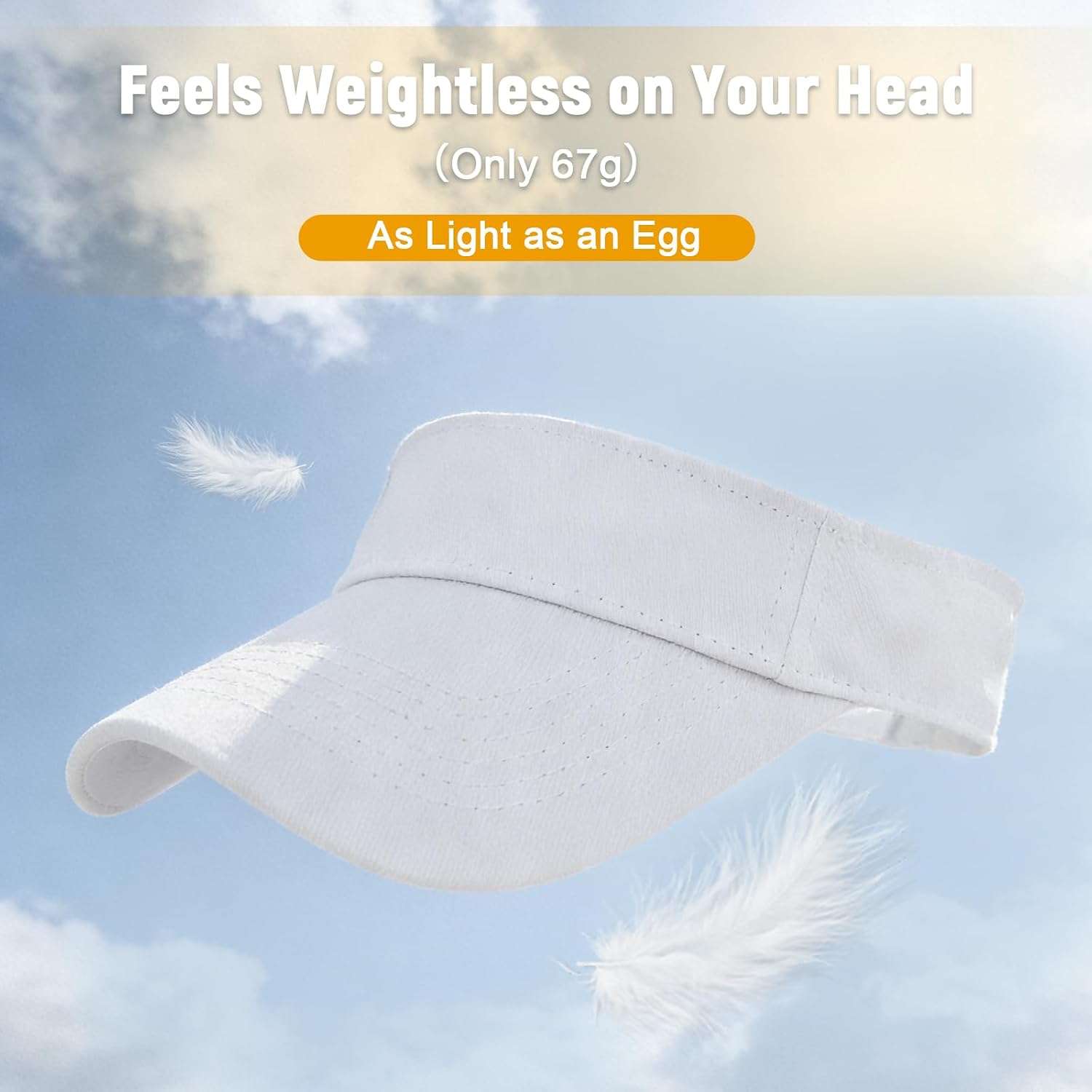 American Trends Sun Visor Hat for Women, Lightweight Quick-Dry Golf Visor