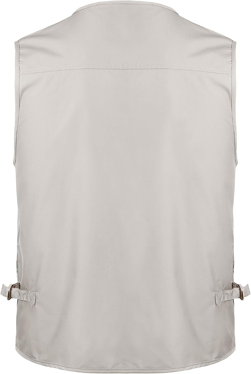 Flygo Men's Fishing Vest Utility Lightweight Outdoor Travel Safari Photo Cargo Vest with 16 Pockets