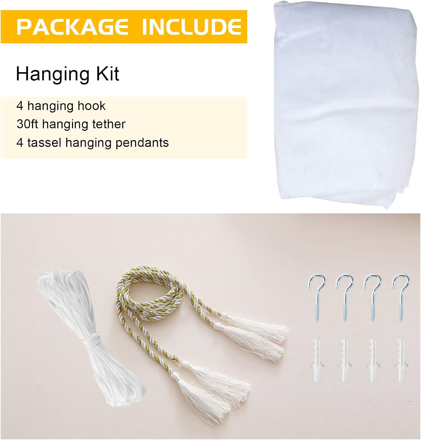 Bed Canopy Curtains Mosquito Net Bed Canopy for Full Queen King Size Bed