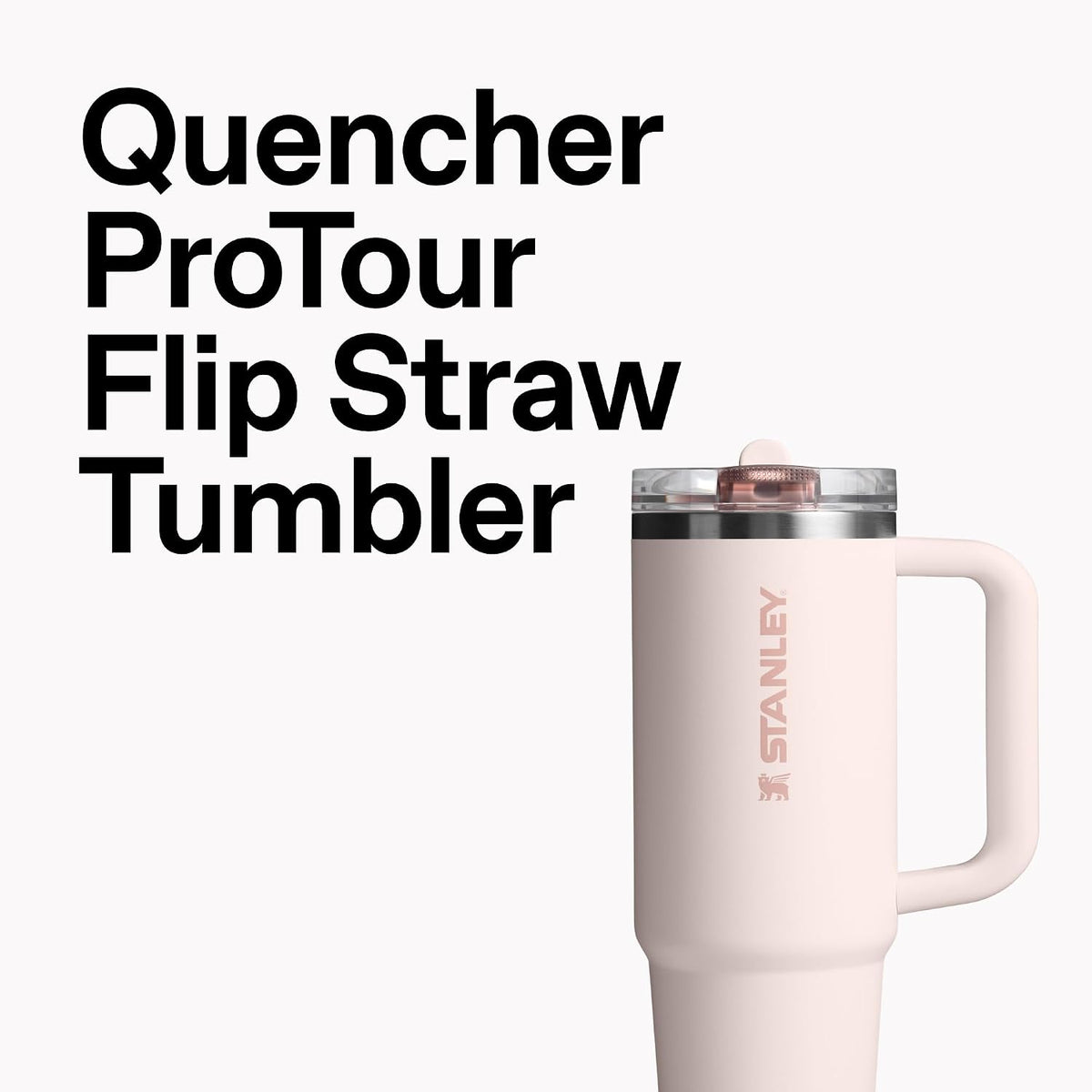 STANLEY Quencher ProTour Flipstraw Tumbler, 14 oz, Black 2.0