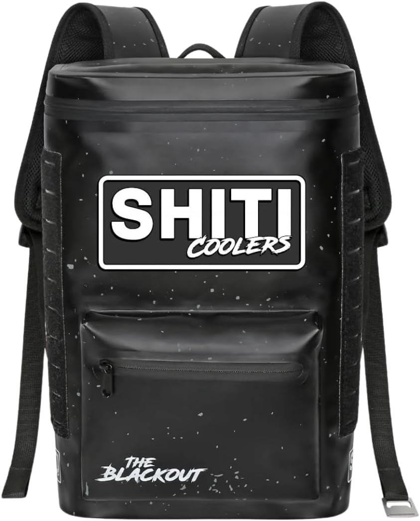 SHITI Coolers Cooler for Camping, Travel, Beach, Soft Lunch Box for Food, Drinks & Ice, Portable, Waterproof 24 Hr Insulated Bag with Shoulder Straps, Customizable
