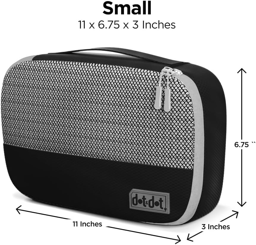 4pc Small Packing Cubes for Travel - Luggage Organizers for Suitcases