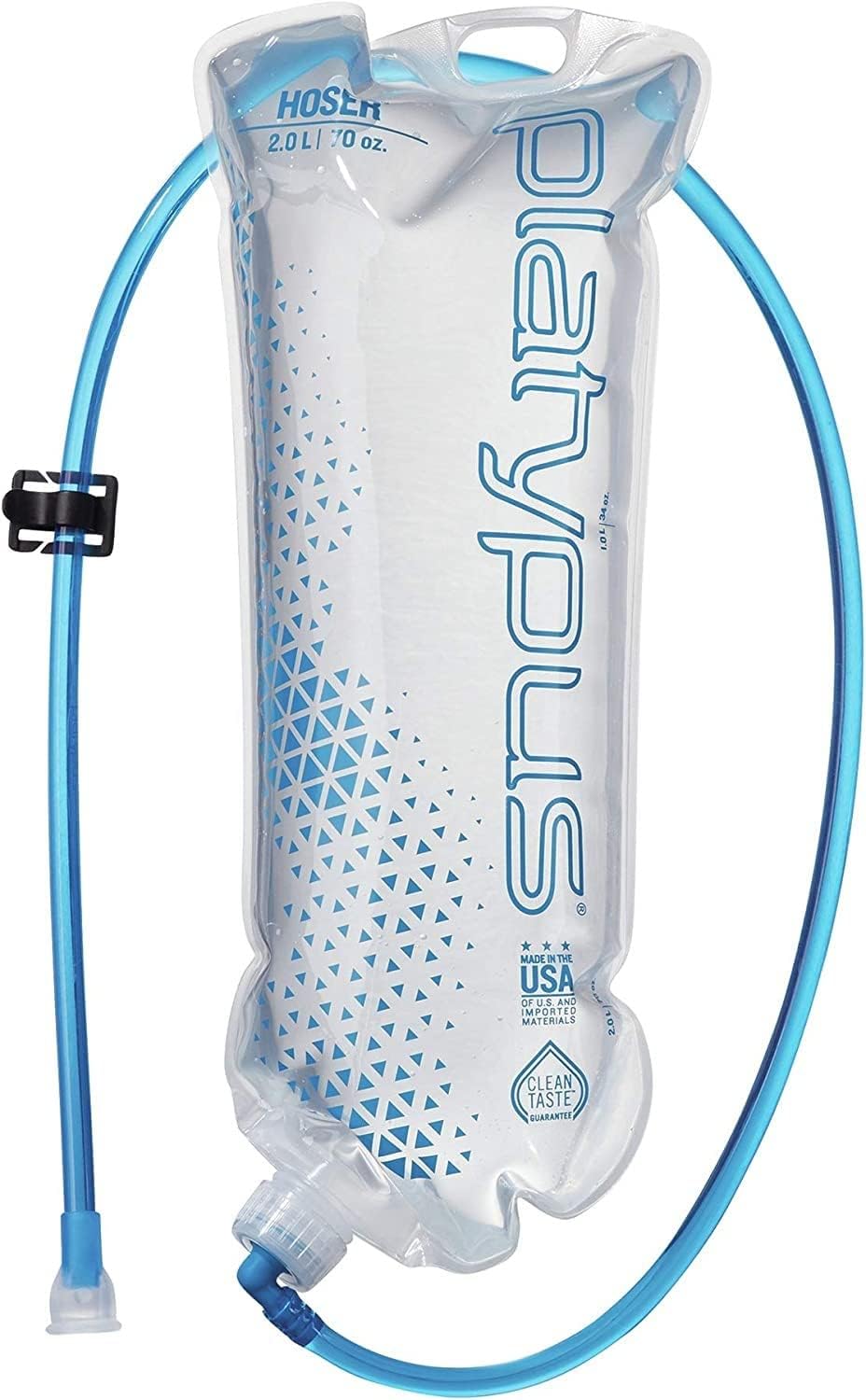 Platypus Hoser Hands-Free Hydration System Water Reservoir, 1-Liter, With Fast Flow Valve, one color