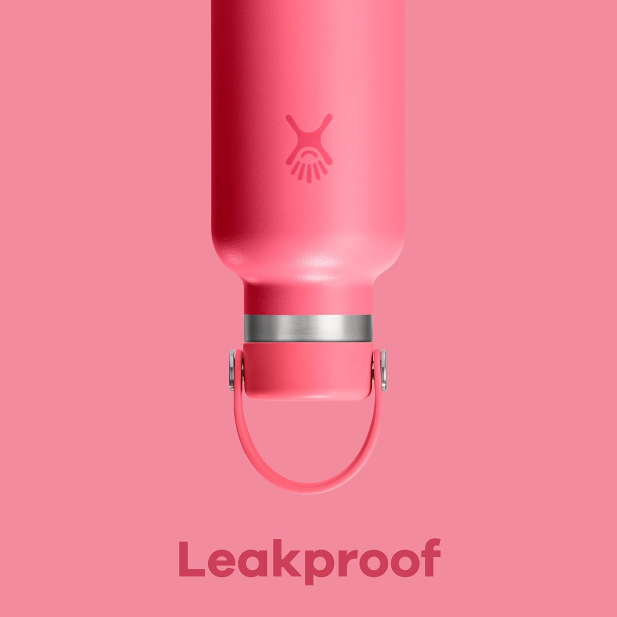 Hydro Flask Water Bottle - Insulated Stainless Steel - Non Spill, Leakproof in 21 Oz Cloud Pink
