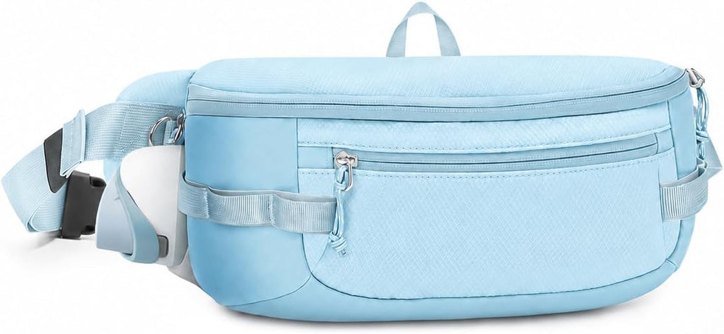 TOPEAST Fanny Pack 5L Large Capacity Waist Pack with Water Bottle Pocket