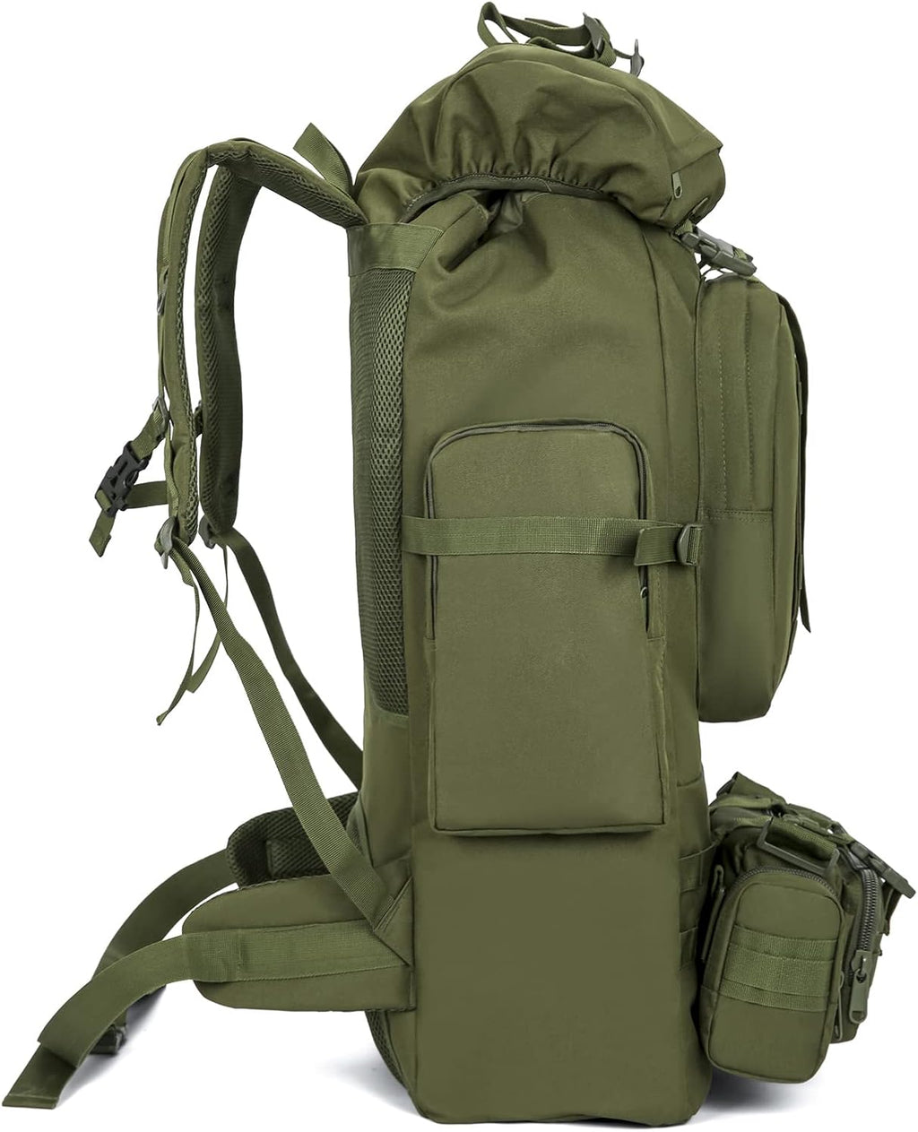 100L Camping Hiking Backpack,Molle military Tactical rucksack backpack,Waterproof Lightweight Hiking Backpack