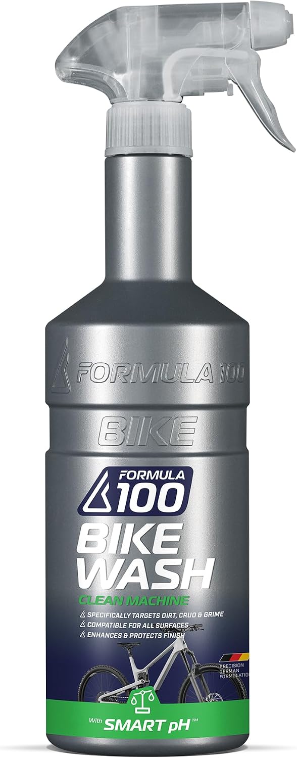Clean Machine Bike Wash for Cleaning Bicycles & Electric Bikes No-Run Gel Formula Works on All Surfaces, Lifts Away Dirt & Grime