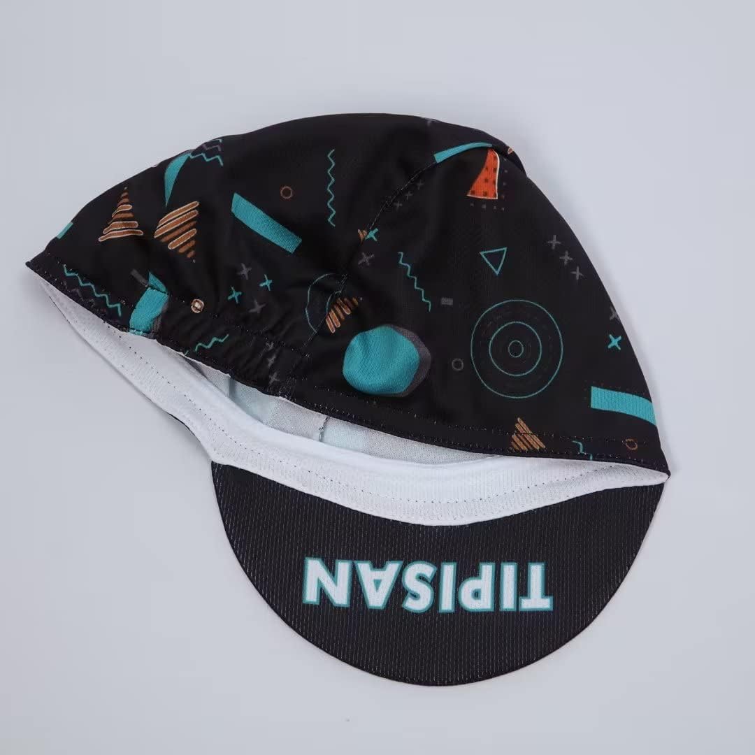 Multicolor Cycling Cap - Polyester Cycling Hat-Under Helmet - Cycling Helmet Liner Breathable&Sweat Uptake