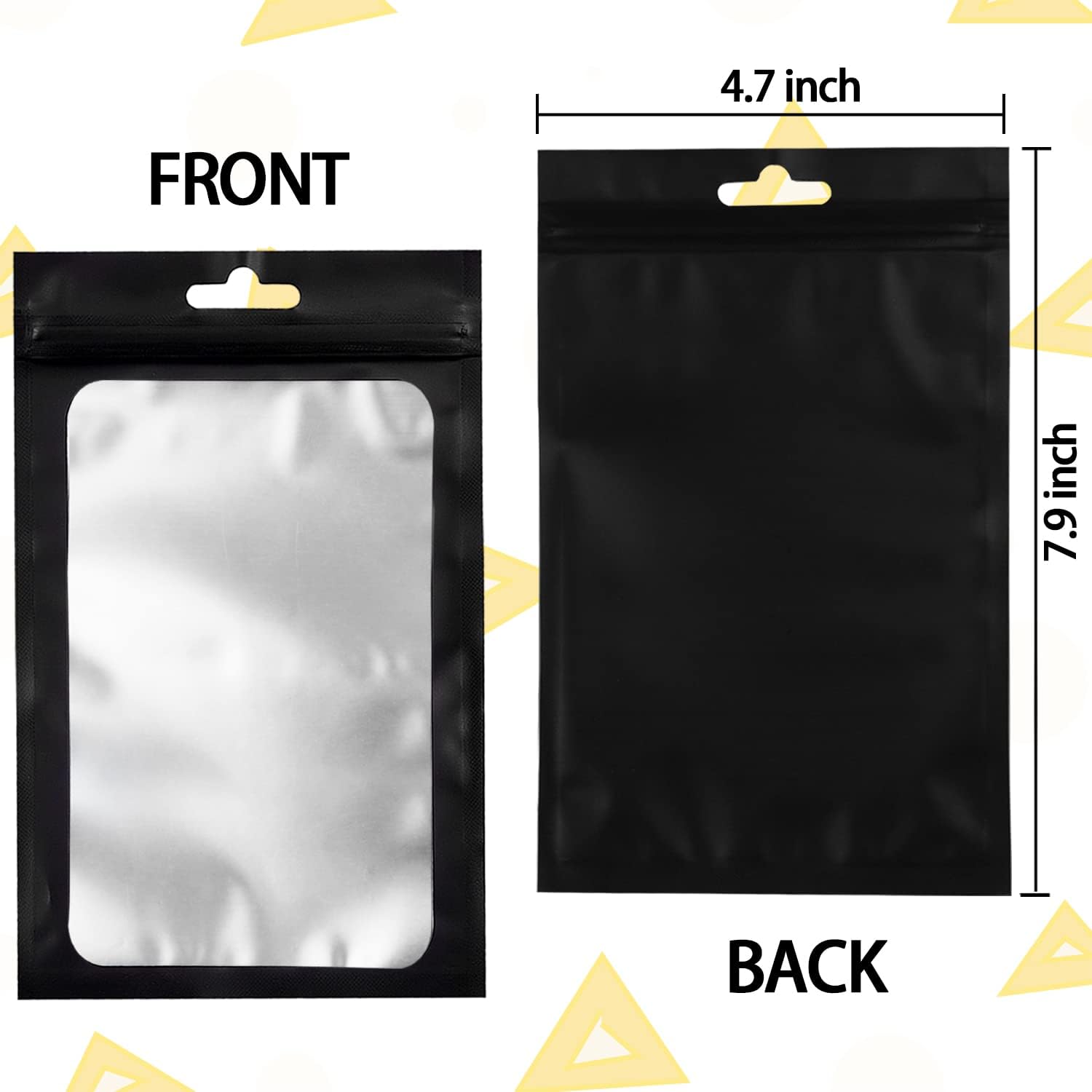 Gwybkq Resealable Food Storage Bags