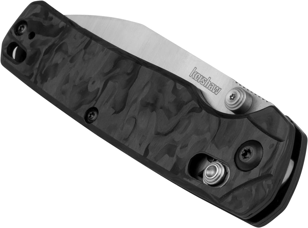 Kershaw Bel Air Pocket Knife, Made in The USA, 3.1 inch CPM MagnaCut Steel Blade, EDC Design, Duralock Locking Mechanism, Manual Folder, Pocketclip