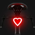 Rechargeable Bike Tail Light LED Bicycle Rear Light Cycling Night Essential Bright Seat Back Safety Lamp 5 Modes Warning Waterproof Flash MTB Light for Men Women Kids