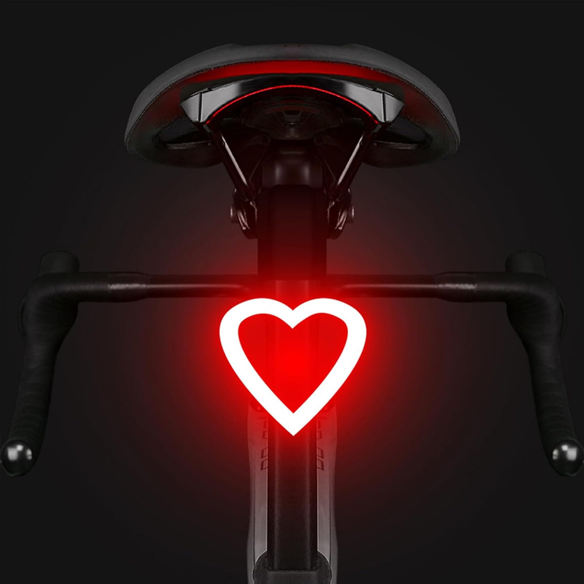 Rechargeable Bike Tail Light LED Bicycle Rear Light Cycling Night Essential Bright Seat Back Safety Lamp 5 Modes Warning Waterproof Flash MTB Light for Men Women Kids