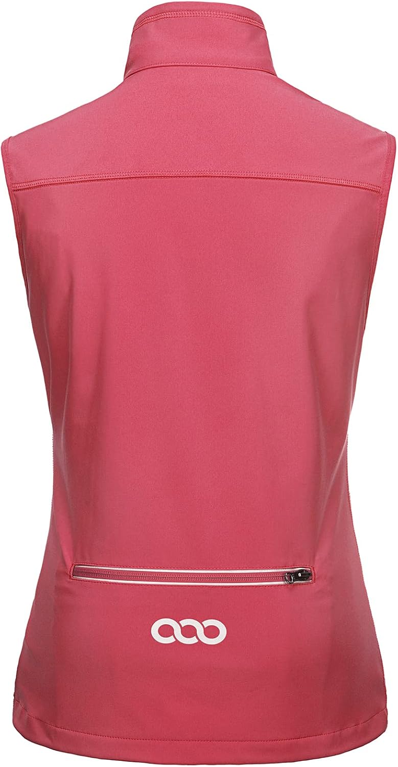 33,000ft Women's Lightweight Running Vest with 6 Pockets for Travel Golf