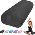 Yoga Bolster Pillow for Restorative & Yin Yoga, Meditation Cushion