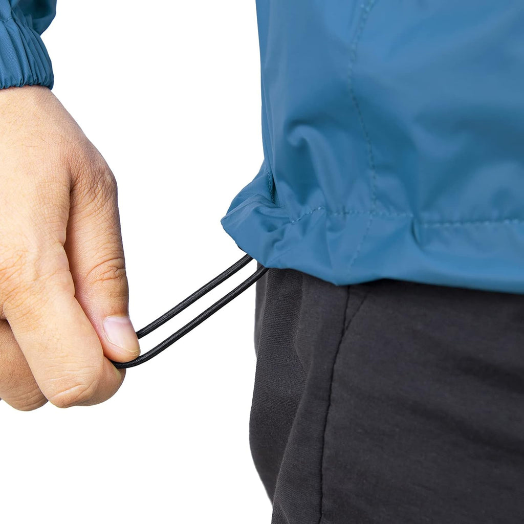 33,000ft Men's Packable Rain Jacket Lightweight Waterproof Golf Raincoat