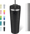 BJPKPK 26 oz Coffee Tumbler with Straw, Insulated Stainless Steel Cup