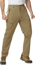 TBMPOY Mens Hiking Pants Lightweight Water Resistant Travel Outdoor Fishing