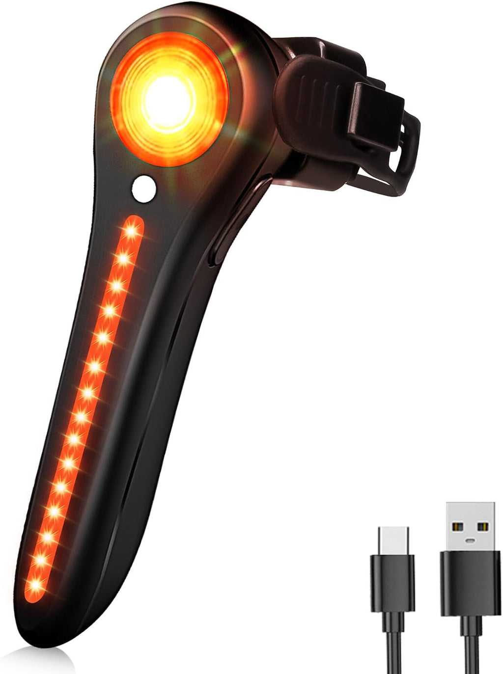 DARKBEAM Bike Tail Light Smart- with Brake/Light Sensor, USB-C Rechargeable