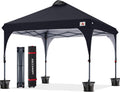 ABCCANOPY 10x10 Pop up Canopy Tent Instant Outdoor Shelter, Black