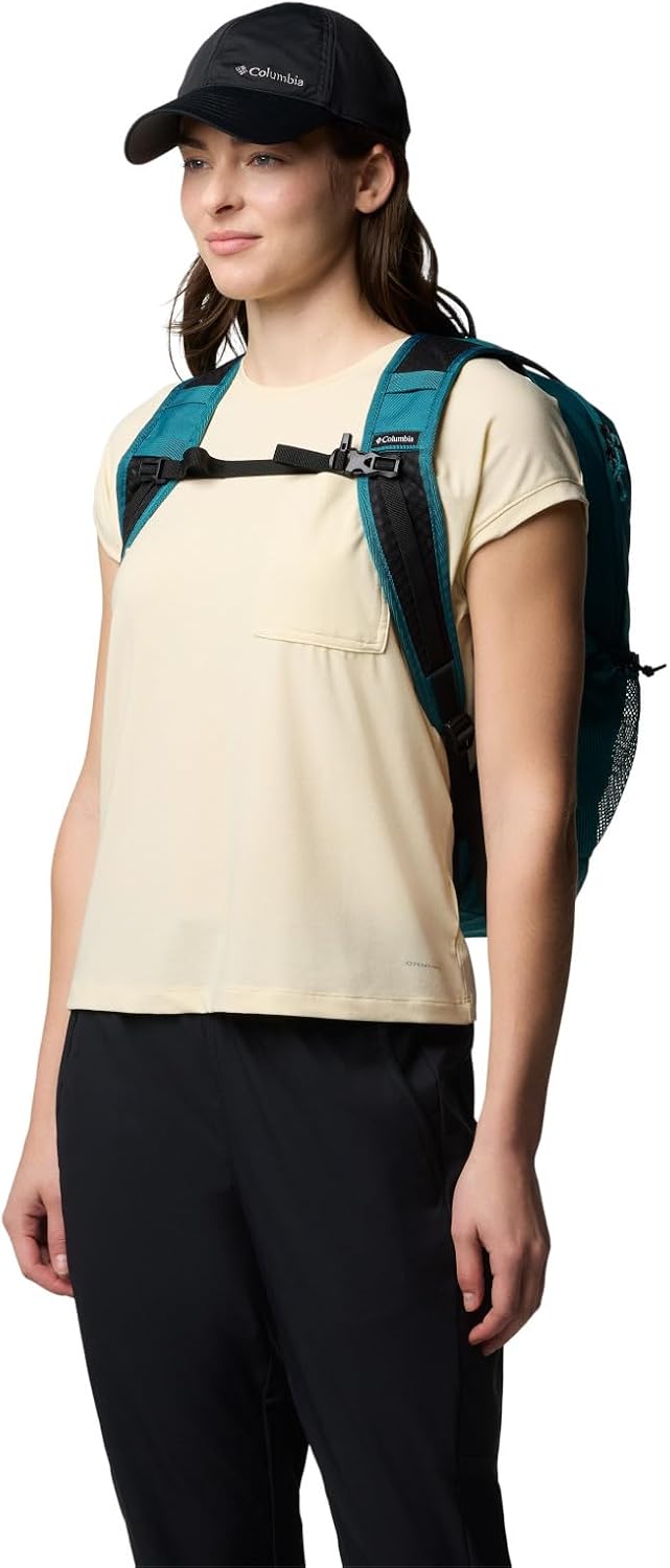 Columbia Unisex Echo Mountain 25L Backpack, River Blue/Black, One Size